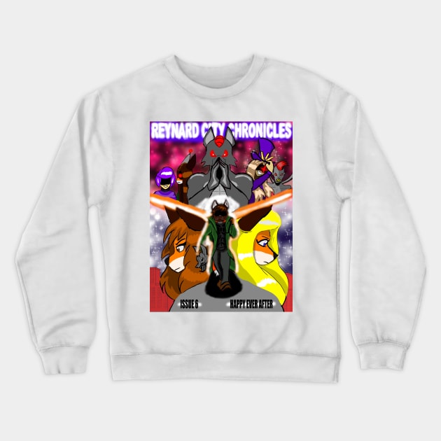 Reynard City Chronicles Issue 6 cover Crewneck Sweatshirt by Reynard City